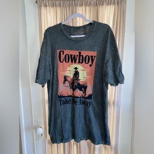 Dixie Chicks Cowboy Take Me Away Tee! NWOT!